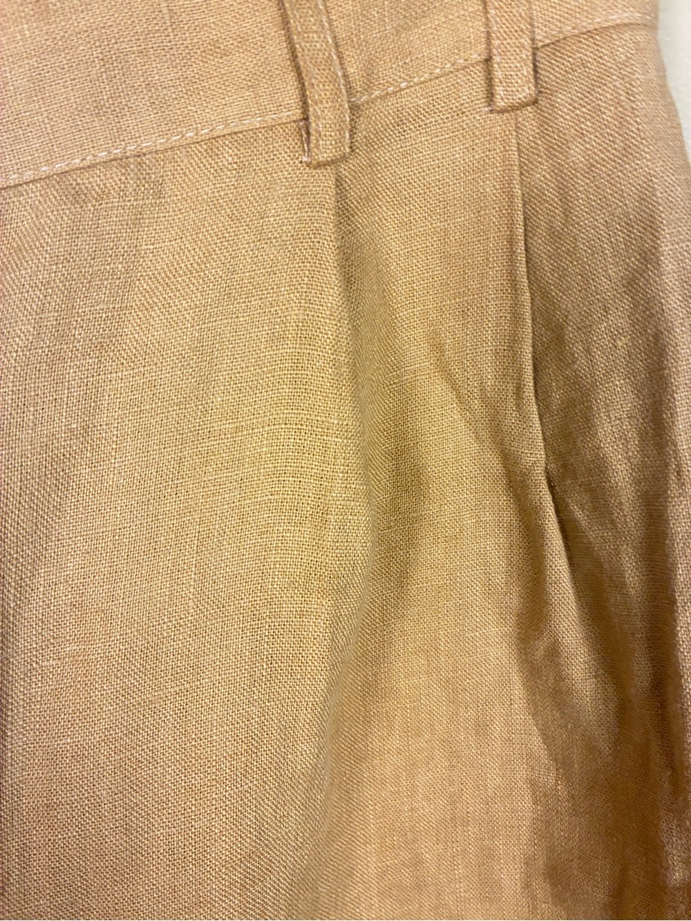 Linen Handmade Studio Lithuania Pleated High Waisted Pants - Picture 11 of 11